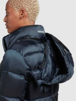 Khujo Winterjassen Winterjas Evona Dames Nachtblauw -Exporteren Kleding Pracht Winkel ff82787ed6f5f56ba9ec3613c3354af1