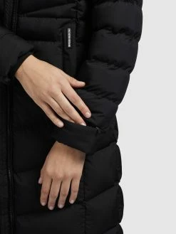 Khujo Wintermantels Wintermantel Ingram2 Dames Zwart -Exporteren Kleding Pracht Winkel ffc2dde33973bf07972862b3b57b3542