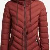 Khujo Tussenjassen Tussenjas Noomi Dames Roestrood -Exporteren Kleding Pracht Winkel ffc692cd103ce130d270caa2ffbf8f6a