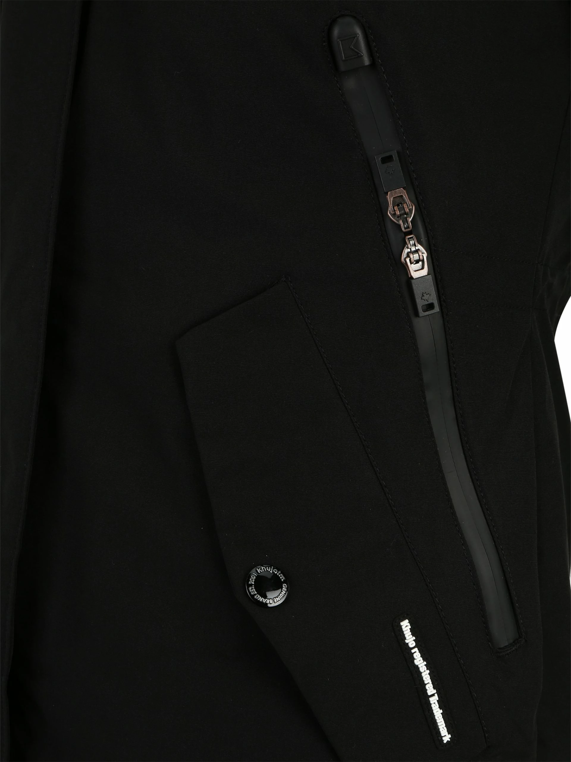 Khujo Wintermantels Wintermantel Charlyn 3 Dames Zwart 8 Khujo Wintermantels Wintermantel Charlyn 3 Dames Zwart - Afbeelding 6